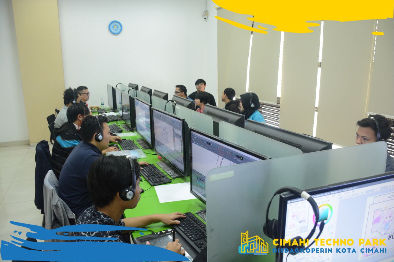 DIKLAT 3in1 2D ANIMATE DI CIMAHI TECHNO PARK